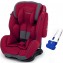 Seggiolino Auto Foppapedretti Dinamyk 9-36 Kg Red + Dispositivo Anti Abbandono Chicco BebèCare Easy-Tech
