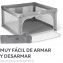MS Innovaciones Parco giochi L - 120x120 - Grigio 