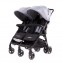 Passeggino Gemellare Baby Monsters Kuki Twin Heather Grey