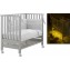 Lettino Azzurra Design Contact Light Grigio con Illuminazione
