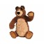 Set Peluche Simba Orso e Masha 23 e 43 cm