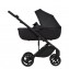 Trio Anex Eli Midnight (Capazo,Chasis,Asiento Silla de Paseo ,Silla de Coche Cosmo y Adaptadores para Grupo 0+)