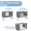 Lettino Co-Sleeping Chicco Next2Me Forever Moongrey