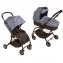 Duo Tuc Tuc Plume Circus Grigio