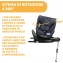 Chicco Auto Seggiolino OneSeat Girevole 360 India Ink
