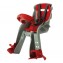 Seggiolino Bici Anteriore OkBaby Orion Argento/Rosso