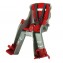 Seggiolino Bici Anteriore OkBaby Orion Argento/Rosso