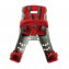 Seggiolino Bici Anteriore OkBaby Orion Argento/Rosso