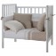 Lettino Evolutivo Co-Sleeping Pali Flippy Bianco Naturale (Trasformabile da Culla a Lettino a Divanetto a Poltroncina + 2 Materassi + 2 Completi Piumone)