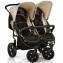 Passeggino Gemellare Duo Roadster Hauck Caviar Almond