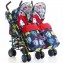Passeggino Gemellare con Coprigambe Cosatto Supa Dupa Cuddle Monster 2