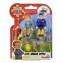 Simba Blister 02 Personaggi Elvis, Norman con cucciolo Nipper Linea Sam Il Pompiere