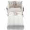 Kit Lettino Azzurra Design Web Bianco + Completo Piumone