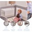 MS Innovaciones Parco giochi L - 120x120 - Grigio 