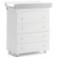 Cassettiera Fasciatoio Azzurra Design Quattro Bianco