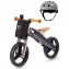  Bici senza Pedali Kinderkraft Runner con Casco Vintage Black