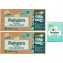 Kit Pannolini Pampers Baby Dry Maxi 7-18 Kg Misura 4 - 2 Scatole da 96pz + 1 Pacco da 18pz
