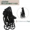 Trio Chicco Seety Boston Grey con Kory Essential i-Size Negro Capacidad 22 Kg