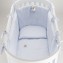 Completo Piumone Ovale Nanan 4pz Puccio Azzurro