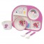 Set Pappa Tuc Tuc Bambù Enjoy & Dreams Rosa