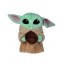 Star Wars Grogu El Mandaloriano con Cuenco Peluche Suave 17cm