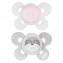 Succhietto Chicco Physio Comfort Silicone 2pz Bianco Beige 0-6m 