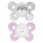 Chicco Physio Comfort Chupete Silicona 2pcs Beige Rosa 0-6m