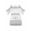 Set Erbesi Tato Bianco Grigio