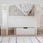 The Sebra Bed Baby & Jr. &ndash; Cuna Trasformable en cama Infantil Blanco