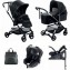 Trio Jané Minnum iKoos Micro Black Stars + Base Auto iPlatform