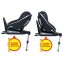 Asiento de coche Foppapedretti Isofix Uniko i-Size 40-95 cm Negro