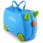 Valigia Cavalcabile Trunki Terrance Blue OUTLET