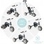 Triciclo Evolutivo Innovaciones MS Volta 5 in 1 Grigio