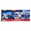 Camion con Rimorchio Elicottero Polizia Majorette Volvo Truck + Airbus Police Helicopter