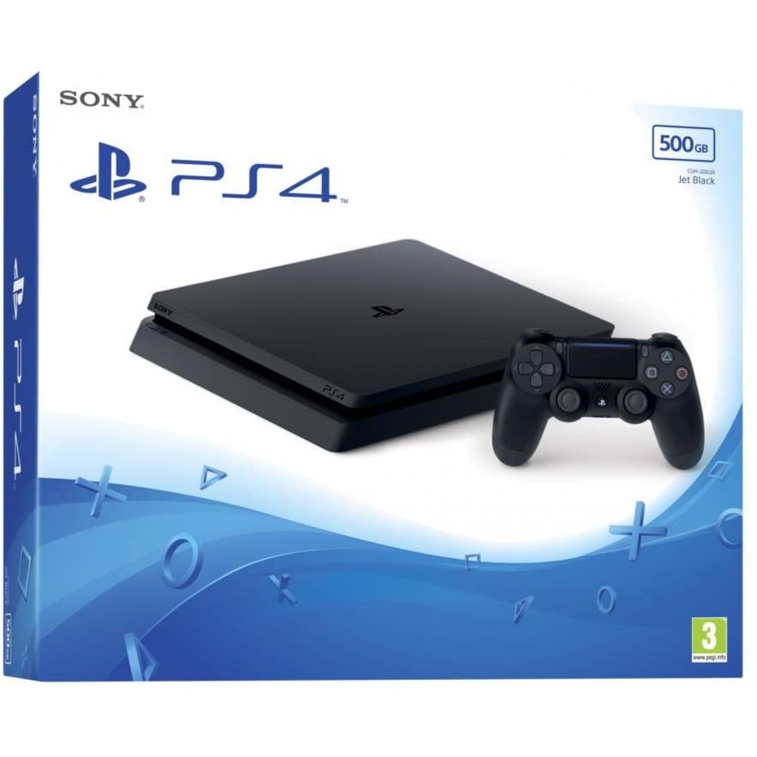 Sony PlayStation 4 Slim 500GB Negro