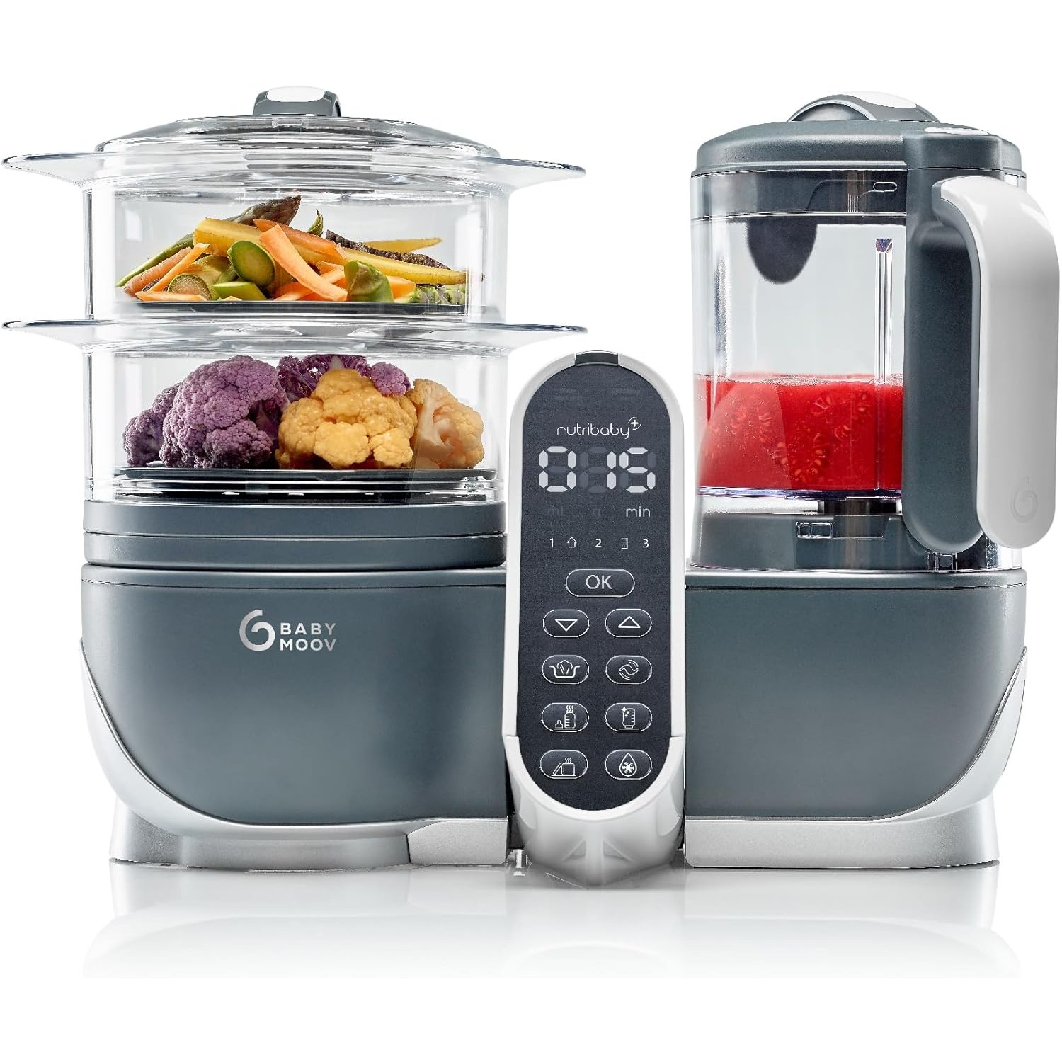 Babymoov Robot de Cocina Multifunción para