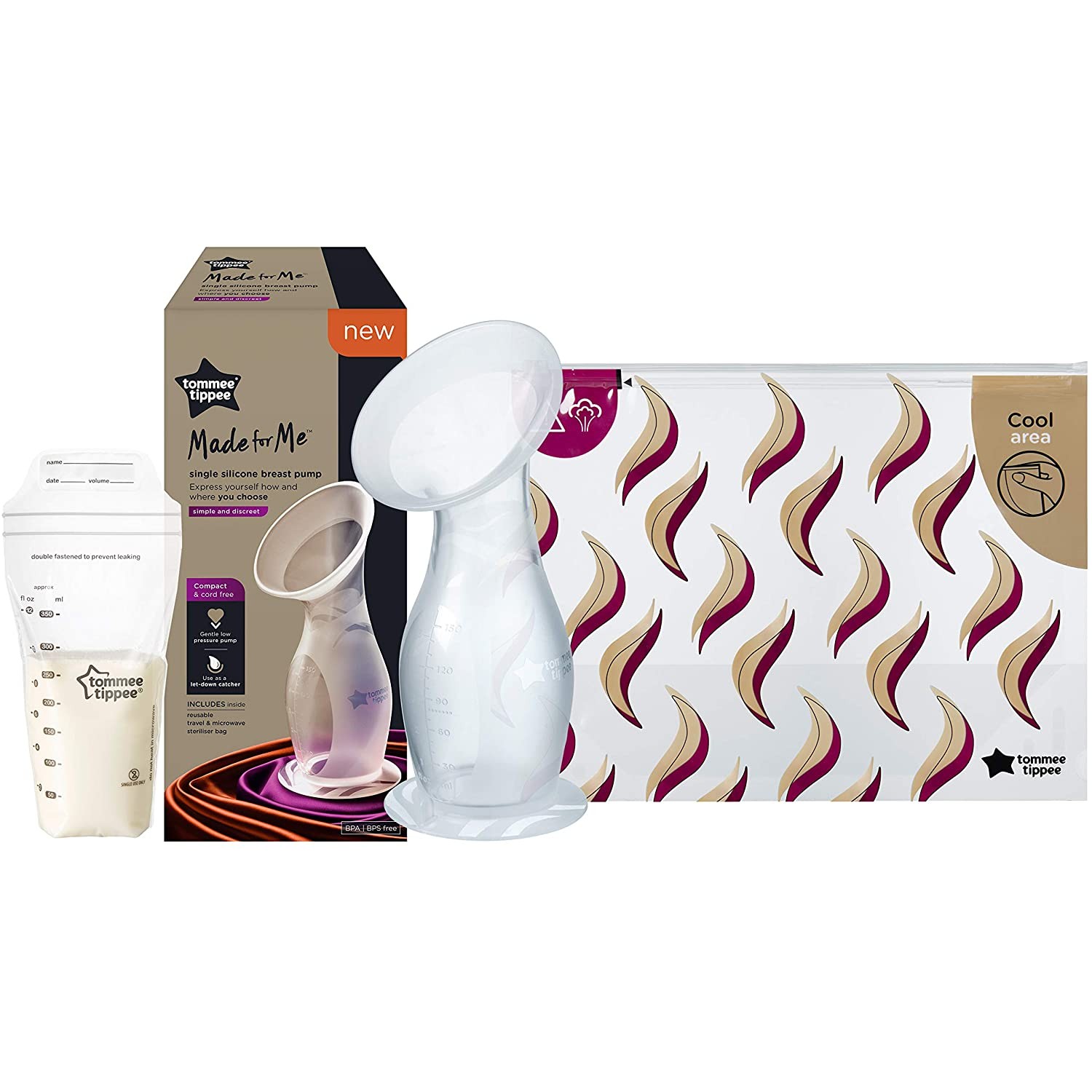 Extractor de leche manual de silicona